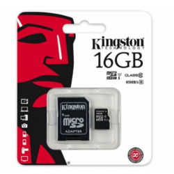 Kingston Micro SD 16GB Class 10