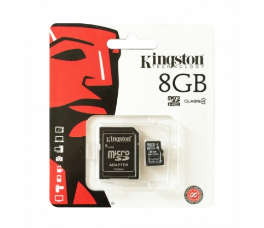 Kingston Micro SD 8GB Class 4