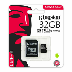 Kingston Canvas Select Plus Micro SD 32gb Class 10