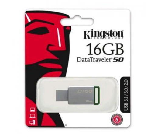 Kingston Pen Driver 16GB 3.0 DT50