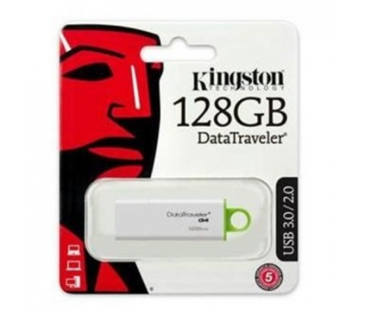 Kingston Pen Driver 128GB 3.0 G4 Bianco