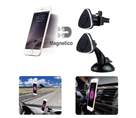 Wimitech Supporto Auto Magnetico Universale 2IN1 per Smartphone,Mp4,Navigatore SAU-24